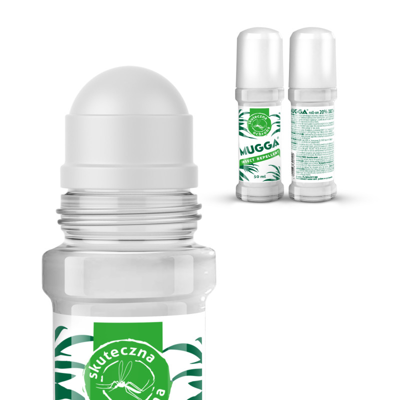 MUGGA roll-on przeciw owadom 20% DEET 50 ml