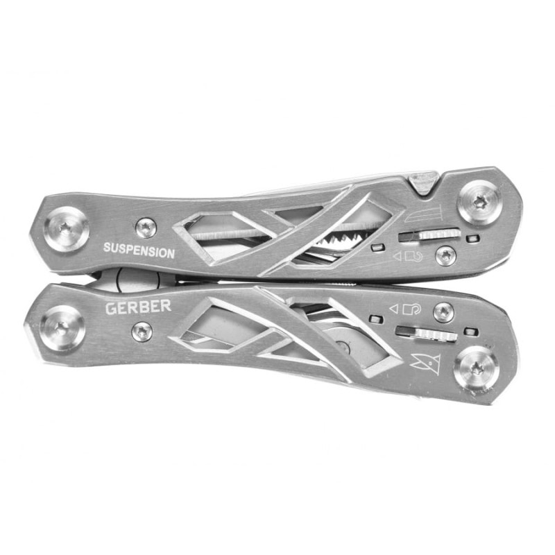 Zestaw Gerber multitool Suspension + nóż Mini Paraframe w puszce