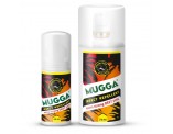 Zestaw 2x MUGGA Spray 50% DEET na komary kleszcze meszki 75 ml + MUGGA Roll-On 50% DEET na komary kleszcze meszki 50ml
